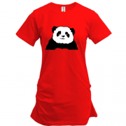 Подовжена футболка Панда