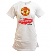 Подовжена футболка ManchesterUntd Logo