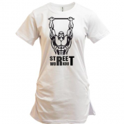 Подовжена футболка Street Workout K