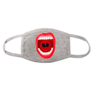 Багаторазова маска для обличчя Відкритий рот