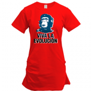 Туника с надписью "Viva la Evolution"