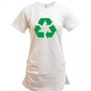 Подовжена футболка Recycle