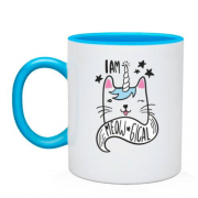 Чашка с магическим котом