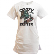Подовжена футболка Robot Crazy Skater