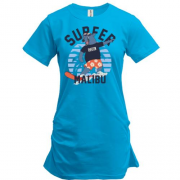 Подовжена футболка Surfer Malibu Bear