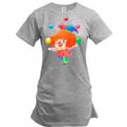 Подовжена футболка Веселий клоун