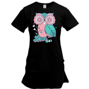 Подовжена футболка Love Owl