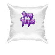 Подушка Deep Purple (фиолетовый логотип)