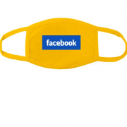 Тканинна маска для обличчя з логотипом Facebook