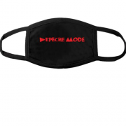 Тканинна маска для обличчя Depeche Mode inscription