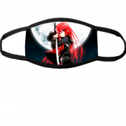 Многоразовая маска для лица Anime girl with red hair