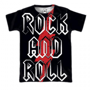 3D футболка Rock and Roll стрела