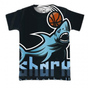 3D футболка shark basketball