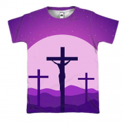 3D футболка з хрестами