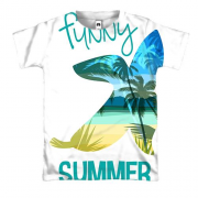 3D футболка Summer Funny