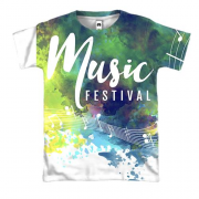 3D футболка Music Festival (2)