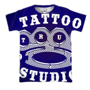 3D футболка с кастетом и Tattoo studio