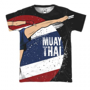 3D футболка с борцом Muay Thai (2)