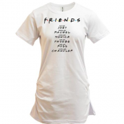 Подовжена футболка FRIENDS