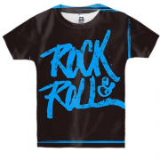 Детская 3D футболка Rock and Roll