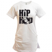 Подовжена футболка I love Hip Hop
