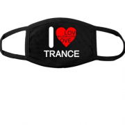 Тканинна маска для обличчя I Love Trance