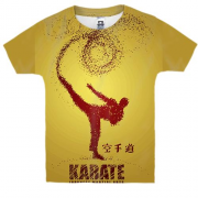 Детская 3D футболка Karate man