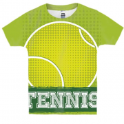 Детская 3D футболка TENNIS