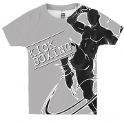 Дитяча 3D футболка Kick boxing