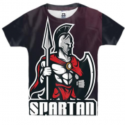 Детская 3D футболка Spartan