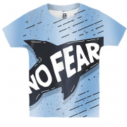 Детская 3D футболка No fear