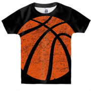 Детская 3D футболка Basketball ball