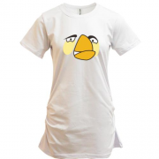 Подовжена футболка  White bird 2