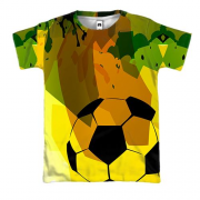 3D футболка Football Yellow
