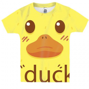 Детская 3D футболка Duck