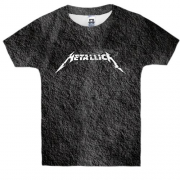 Детская 3D футболка Metallica (лава)