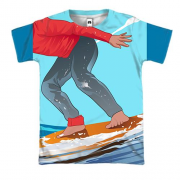 3D футболка Board Surfer