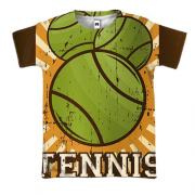 3D футболка Tennis Balls