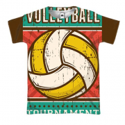 3D футболка Volleyball Tournament