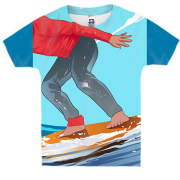 Детская 3D футболка Board Surfer