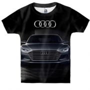 Дитяча 3D футболка Audi Black