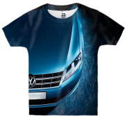 Детская 3D футболка Volkswagen Blue