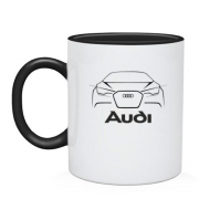 Чашка Audi (силуэт)