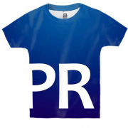 Детская 3D футболка PR