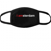 Тканинна маска для обличчя I amsterdam