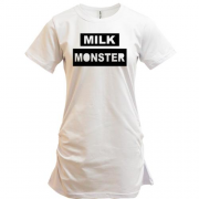 Удлиненная футболка Milk Monster