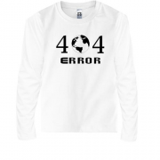 Дитячий лонгслів 404 ERROR