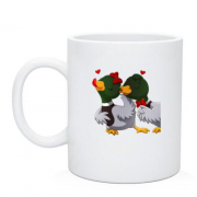 Чашка Duck couple
