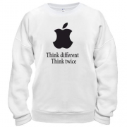 Світшот Apple - Think twice