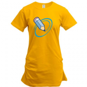 Подовжена футболка з логотипом Livejournal